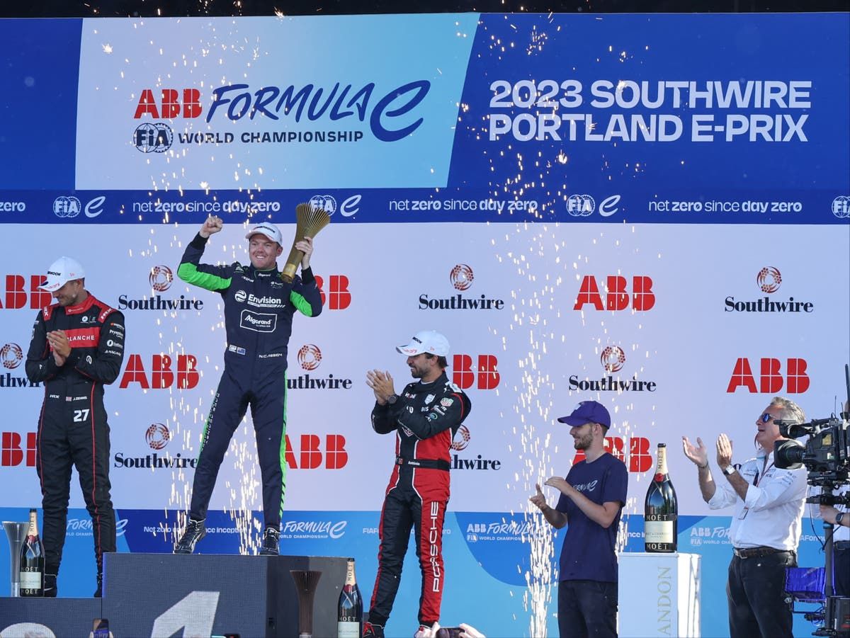 Nick Cassidy wins Portland EPrix as runnerup Jake…