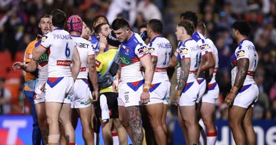 How did the Newcastle Knights lose that game?