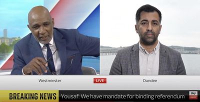 Humza Yousaf claps back at Sky News presenter in fiery interview