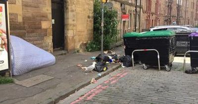 Edinburgh resident left 'distressed' by litter and fly tipping issue on quiet street