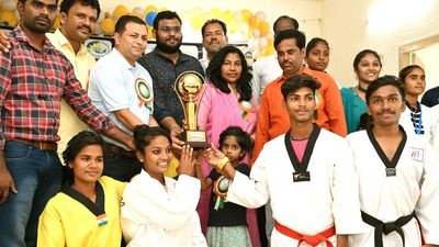 Andhra Pradesh team lifts trophy at Tong-Il Moo-Do event at Tirupati