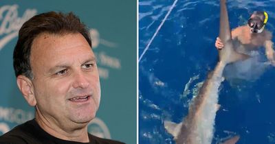 NFL agent's 'shark-wrestling' video slammed by PETA