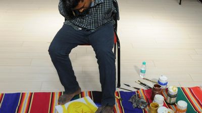 Mouth and foot painting artists invited to showcase their works on heritage coaches, Railways sources