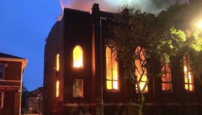Fire destroys vacant East Side church