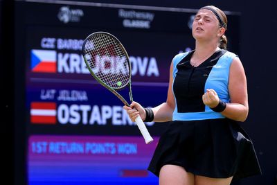 Jelena Ostapenko and Petra Kvitova warm up for Wimbledon with grass court wins