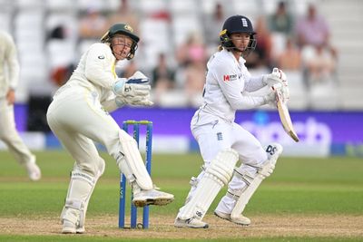 Sophie Ecclestone stars but late wickets leave England fading in Australia chase