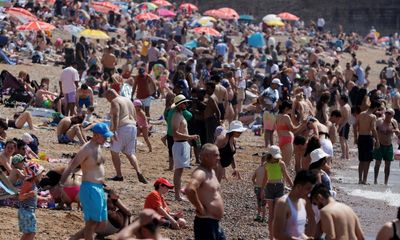 UK’s joint hottest day of the year at 32.2C recorded on Sunday