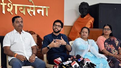 As first showers batter Mumbai, Aaditya Thackeray takes on Chief Minister Eknath Shinde over civic failures