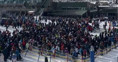 Frustrations, long queues for snow chasers as resorts slowly open up
