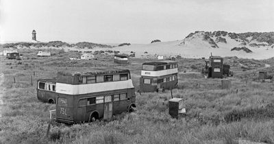 'Slum by the sea' beach holiday loved by Mancunians where people lived in rusty old buses