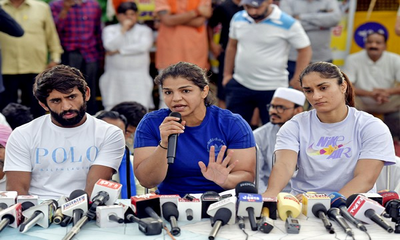 "Fight will continue in court, not on roads": Top wrestlers on protest against former WFI chief