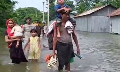 #Assam Flood: Situation gradually improving; 2.72 lakh people still affected in 15 districts