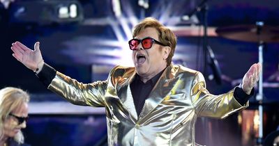 Six things you might have missed from Elton John's headline slot - celeb 'snub' to proposal