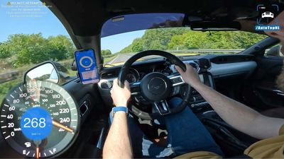 Ford Mustang Roush With 750 HP Screams Its Way To 170 MPH On Autobahn