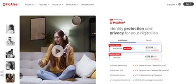 McAfee+ identity protection review