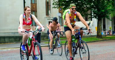 The World Naked Bike Ride is returning to Cardiff this summer