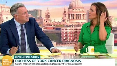 Susanna Reid says Sarah Ferguson’s breast cancer diagnosis is a ‘wake-up call’ after ignoring screening invite