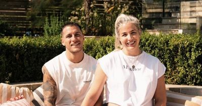 Pregnant Gemma Atkinson says 'the news is finally out' as she shares major move with fiancé Gorka Marquez