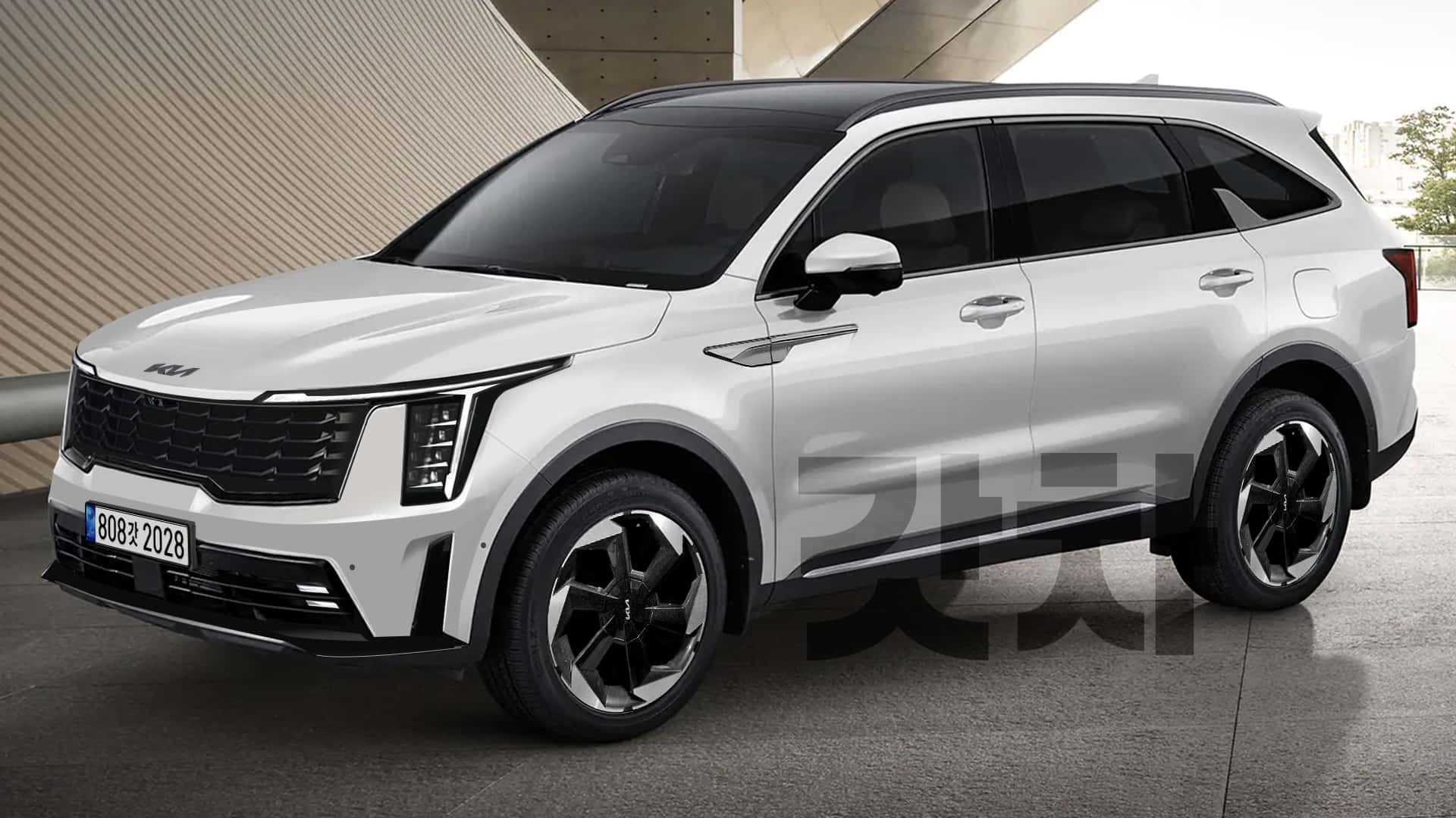 2024 Kia Sorento Facelift Rendered After The Recent…