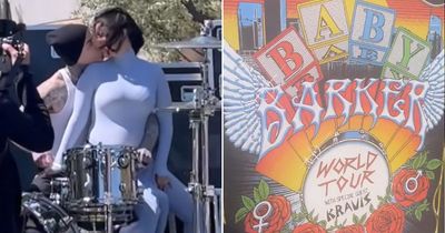 Inside Kourtney Kardashian and Travis Barker's 'gender reveal' party after hint to fans