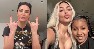 Kim Kardashian fans 'cringe' as she takes on dance trend without North West