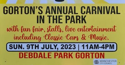 Gorton's famous annual carnival returning to Debdale Park