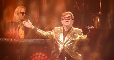 Elton John's seven-word farewell message to the UK after headlining Glastonbury