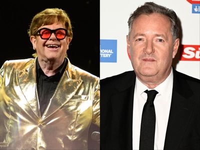 ‘Read the room’: Elton John fans infuriated by Piers Morgan’s Glastonbury commentary