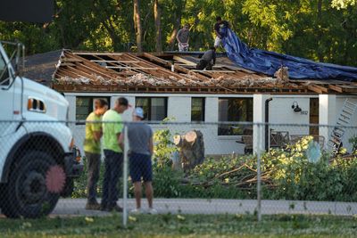 Indiana tornado kills 1 as severe weather causes damage and power outages across multiple states