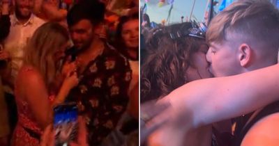 Glastonbury couples feel the love as they get engaged during epic Elton John gig