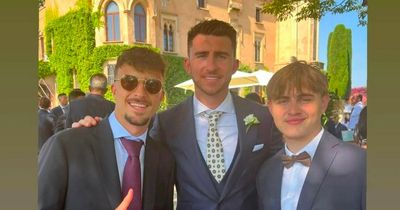 Aymeric Laporte snubs all but two Man City stars as he ties the knot in glamorous wedding