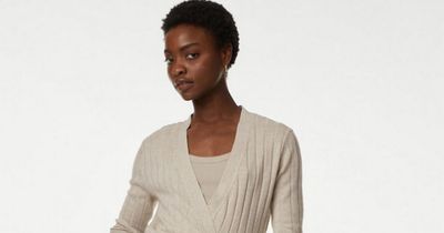 M&S fans gush over 'luxurious' £25 cardigan that is 'perfect for cooler summer days'