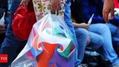 Even after one year of the ban on single-use plastic, traders flout norms in in Visakhapatnam