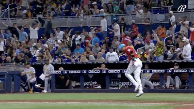 Luis Arraez Punctuates Rare Home Run With Massive Bat Flip