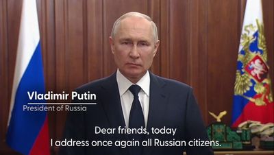 Mutiny leaders ‘want Russia to ‘drown in blood’ - Putin