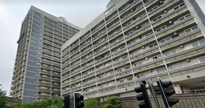 Man found dead in block of Scots high-rise flats amid 'unexplained' death