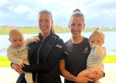 A stroke of luck for rowing mum duo