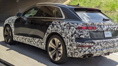 2024 Audi SQ8 High-Performance SUV Spied With Camouflaged Fascias