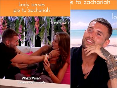 ‘Poor guy’: Love Island viewers send Zach their commiserations after Kady rejects his kiss