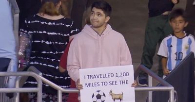 Football fan 'travels 1200 miles' to see Lionel Messi but finds he isn't even there
