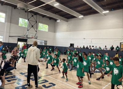 Celtics fans welcome the No. 38 pick of the 2023 NBA draft, Jordan Walsh, to Boston