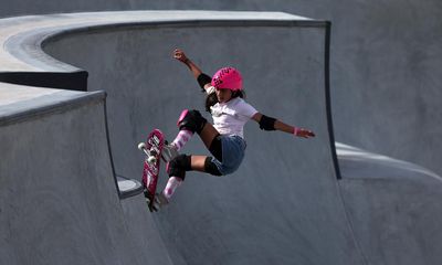 Australian teenager Arisa Trew makes skateboarding history as first female to land 720