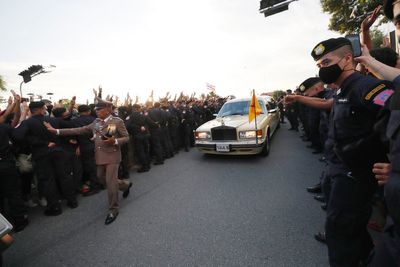 Verdict due for 5 protesters accused of blocking Thai queen's car. Law allows the death penalty