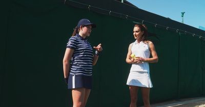 Awkward moment Kate Middleton told she's broken Wimbledon protocol by ball girl