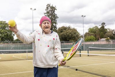 Sensory tennis proves a big hit in helping disabled people get active