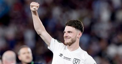 Declan Rice bid launched as Manchester United switch targets and Liverpool watch on