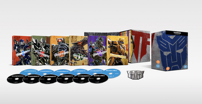 Chance to win a Transformers 6-movie 4k Ultra HD Steelbook Collection, including Blu-Ray