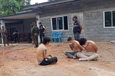 Chinese illegals arrested, Thai charged with sheltering them