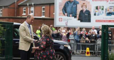 Prince William launches Homewards Northern Ireland on East Belfast visit