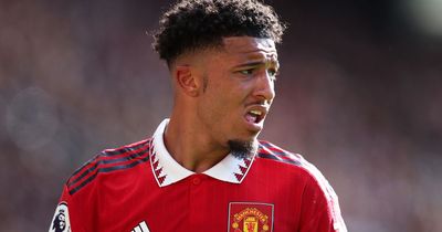 Jadon Sancho told he's on "borrowed time" by Man Utd legend amid price-tag reveal